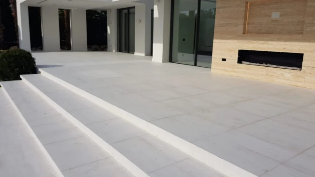 Marble Slabs in Landscape and Exterior Design